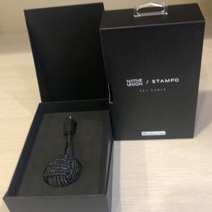 Native Union brand “key cable” with USB to iPhone cord